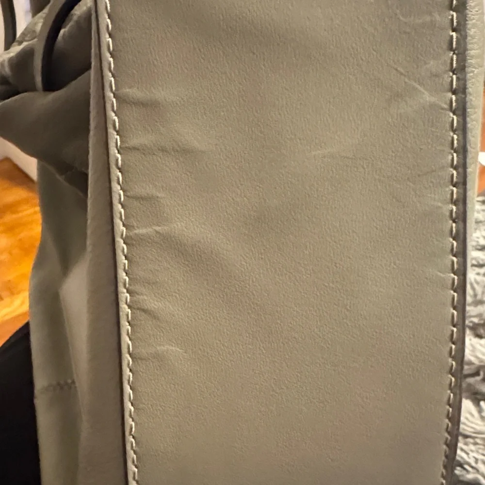 RADLEY LONDON Olive Green Leather Hobo Bag